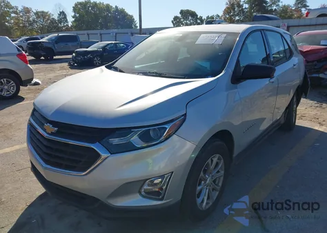 2018 Chevrolet Equinox Ls z USA, uszkodzony, nr VIN 3GNAXHEV7JL393011